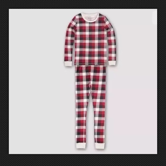 burt's bees buffalo plaid pajamas